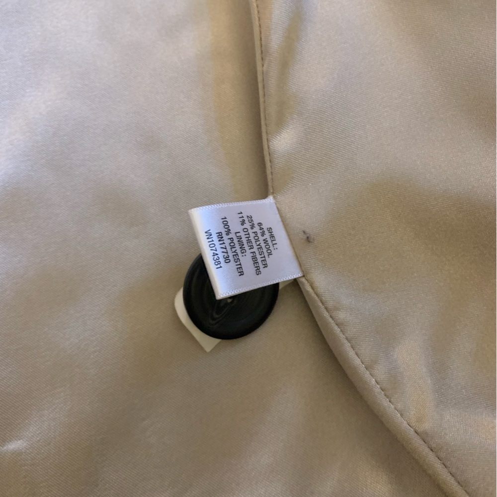 Fall Tan Pea Coat - image 8